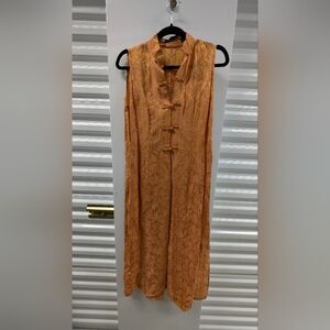 Gallery Vibrant Orange Silk Fabric